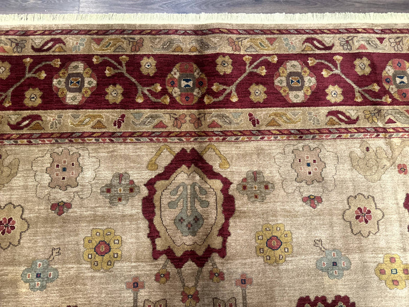 Karastan Rug 10x14, Antique Legends Oushak 2200-203, Vintage, Wool Pile by Jewel Rugs