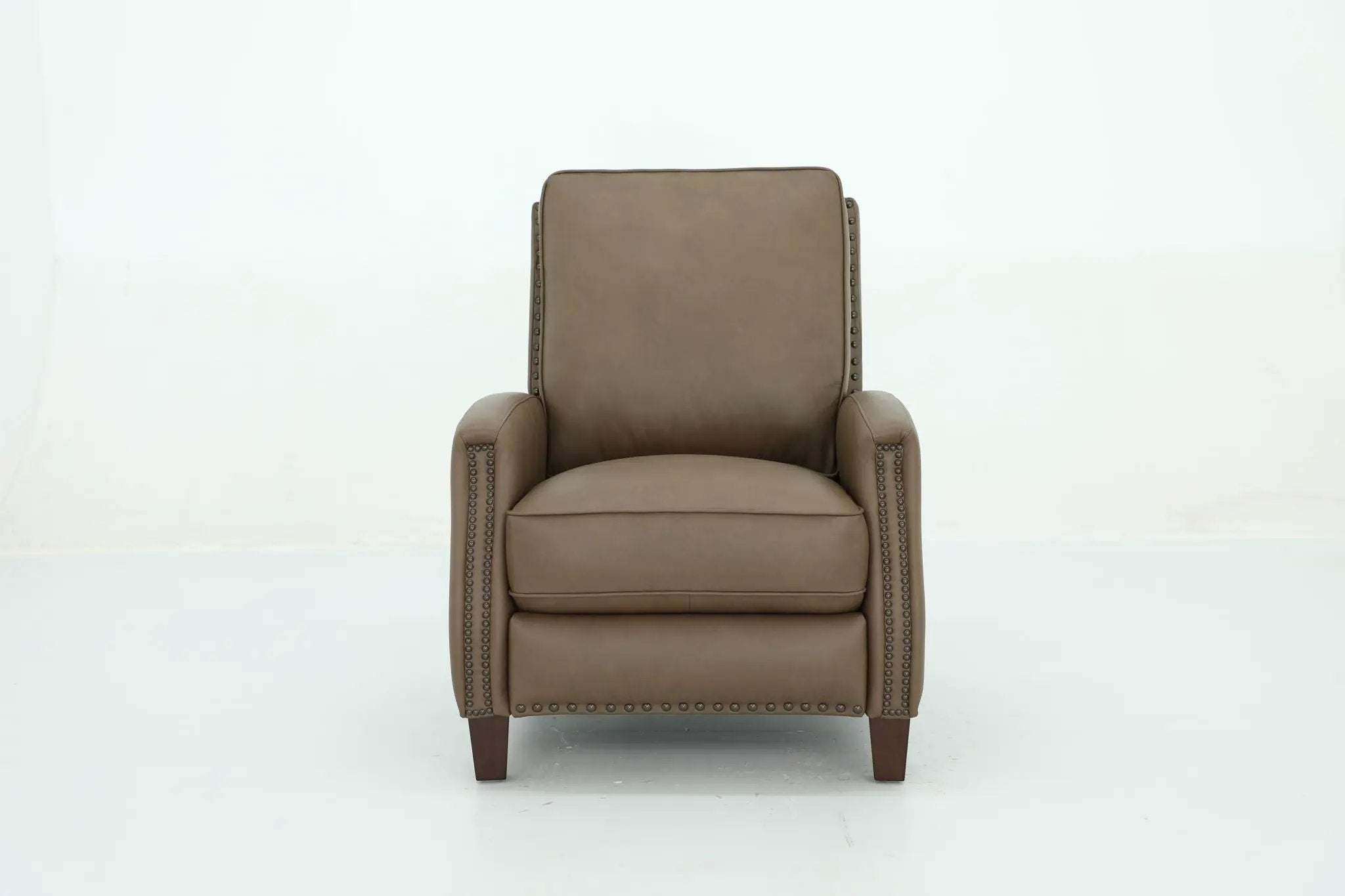 Melrose - Recliner Push Thru The Arm - Cashmere-Taupe by Unique Piece Furniture