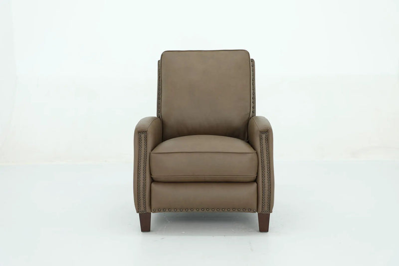 Melrose - Recliner Push Thru The Arm - Cashmere-Taupe by Unique Piece Furniture
