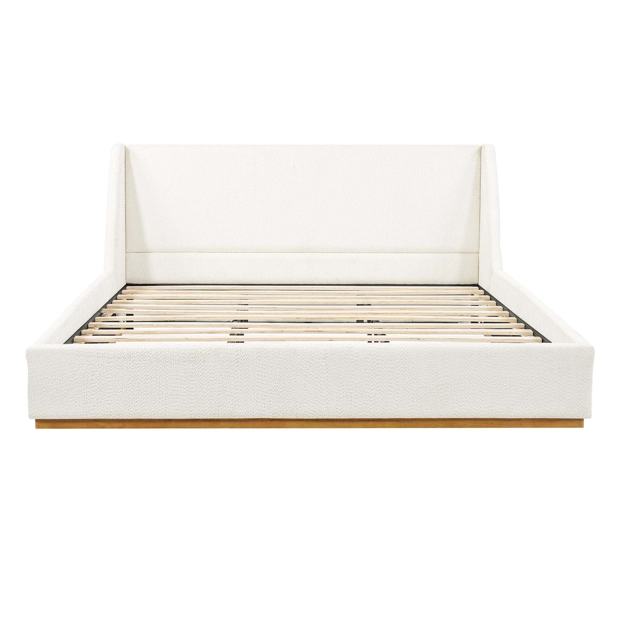 Luxury Upholstered Bed with Wings by HouseOfZazla