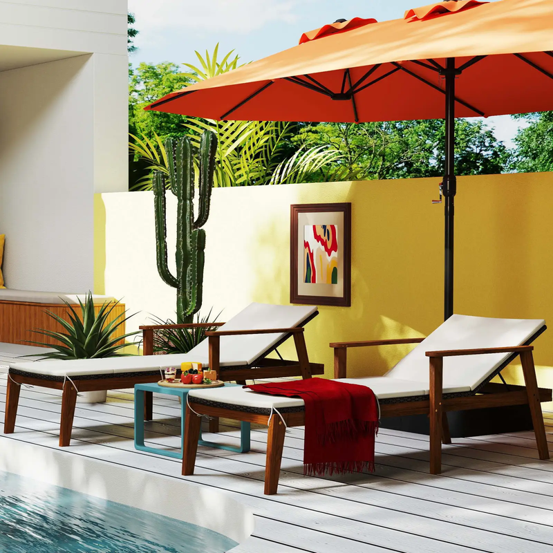 7 Pieces Outdoor Relaxation Bundle - Complete Patio Set by DirectDeals