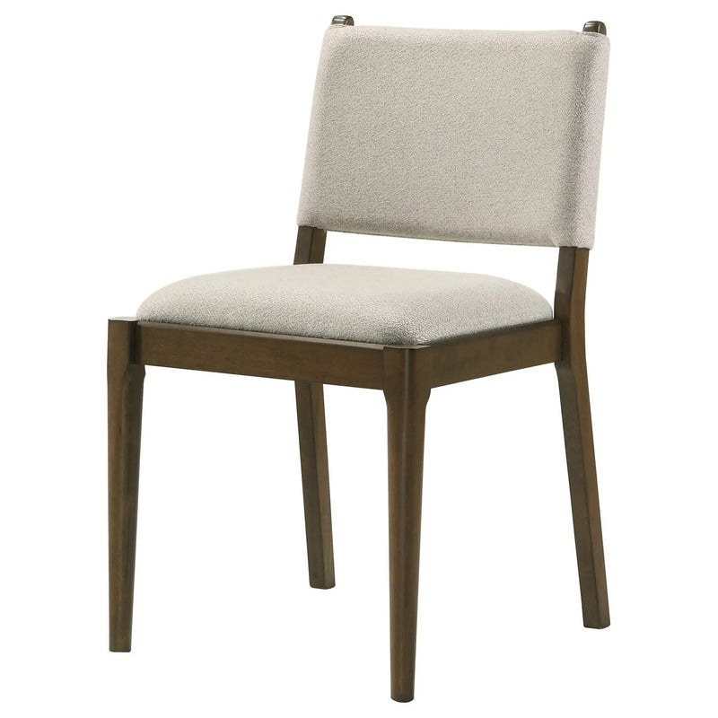Ottowa Upholstered Dining Side Chair Brown (Set of 2) by Unique Piece Furniture