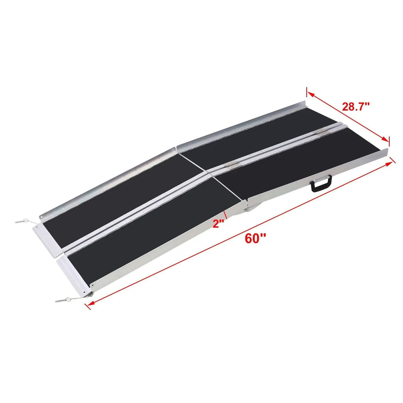 Portable And Foldable Wheelchair Ramp With Non-Skid Surface by HouseOfZazla