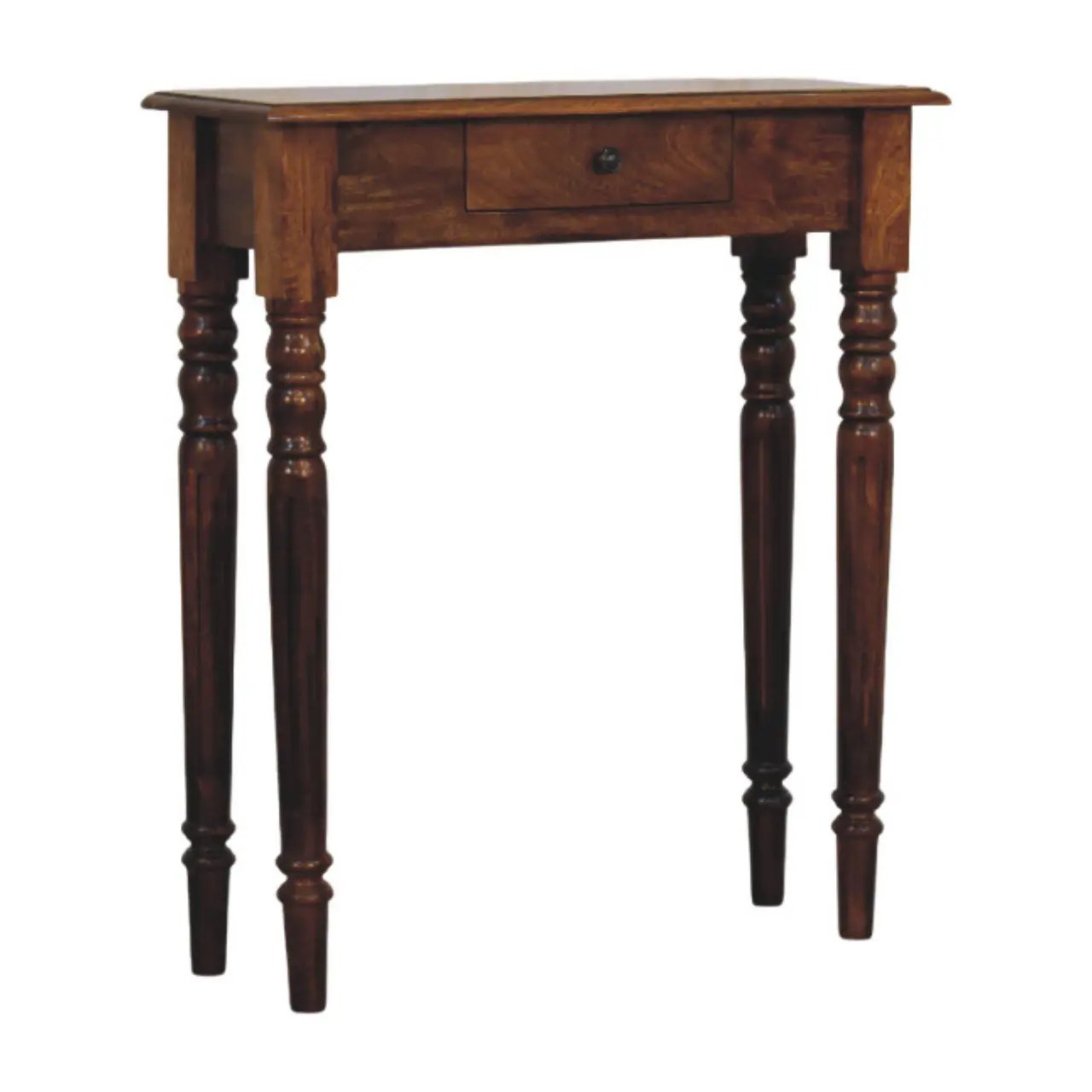 Turned Legs Drawer Console Table by HouseOfZazla