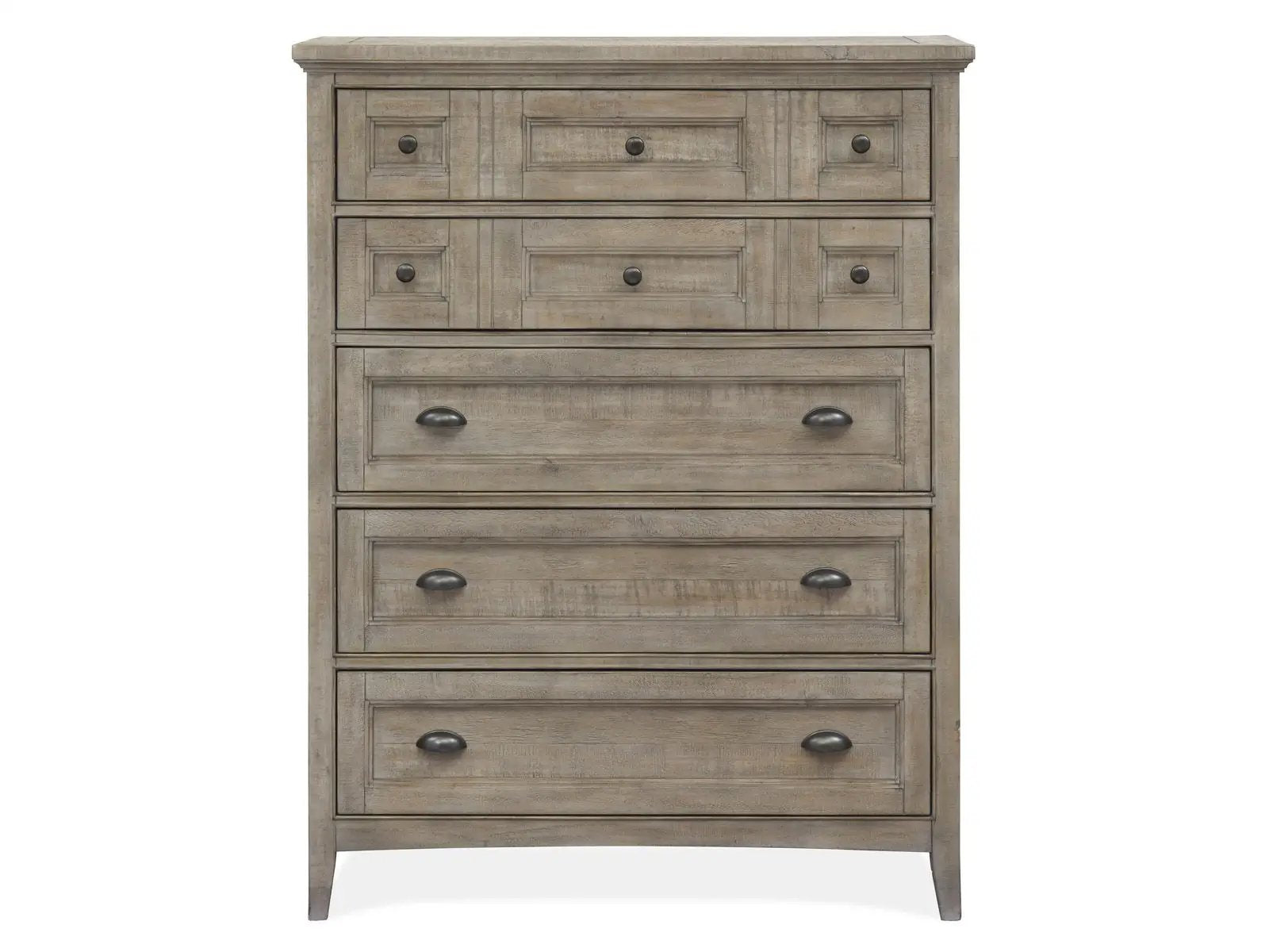 Paxton Place - Wood Drawer Chest - Dove Tail Gray by Unique Piece Furniture