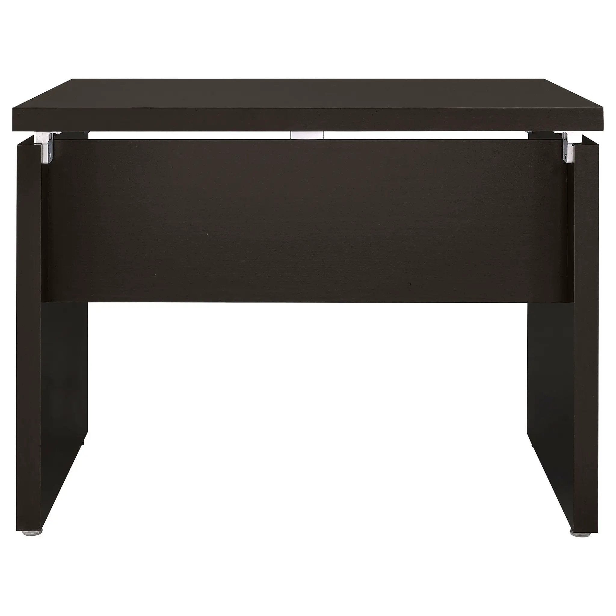 Extension Desk With Floating Top Design - Brown