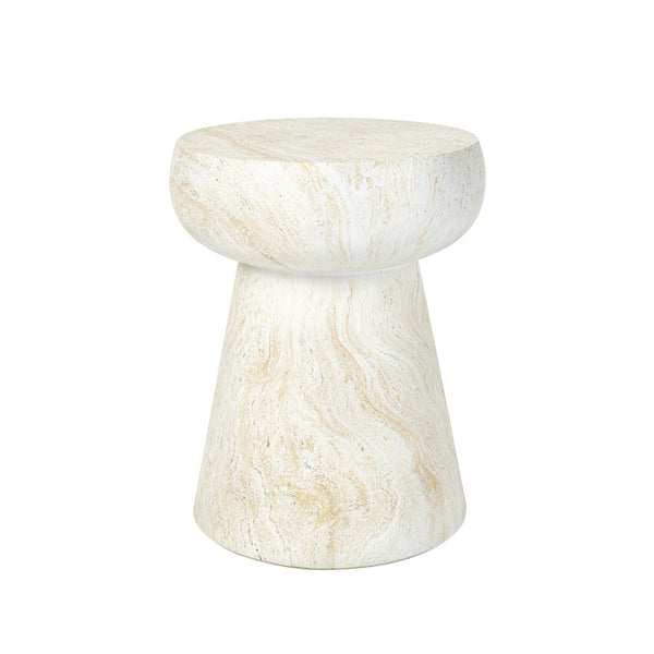 U_Style Mushroom-Shaped Outdoor Concrete Side Table