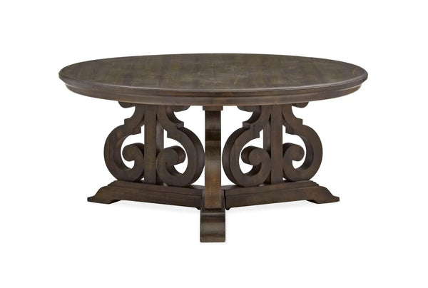 Bellamy - Round Cocktail Table - Peppercorn
