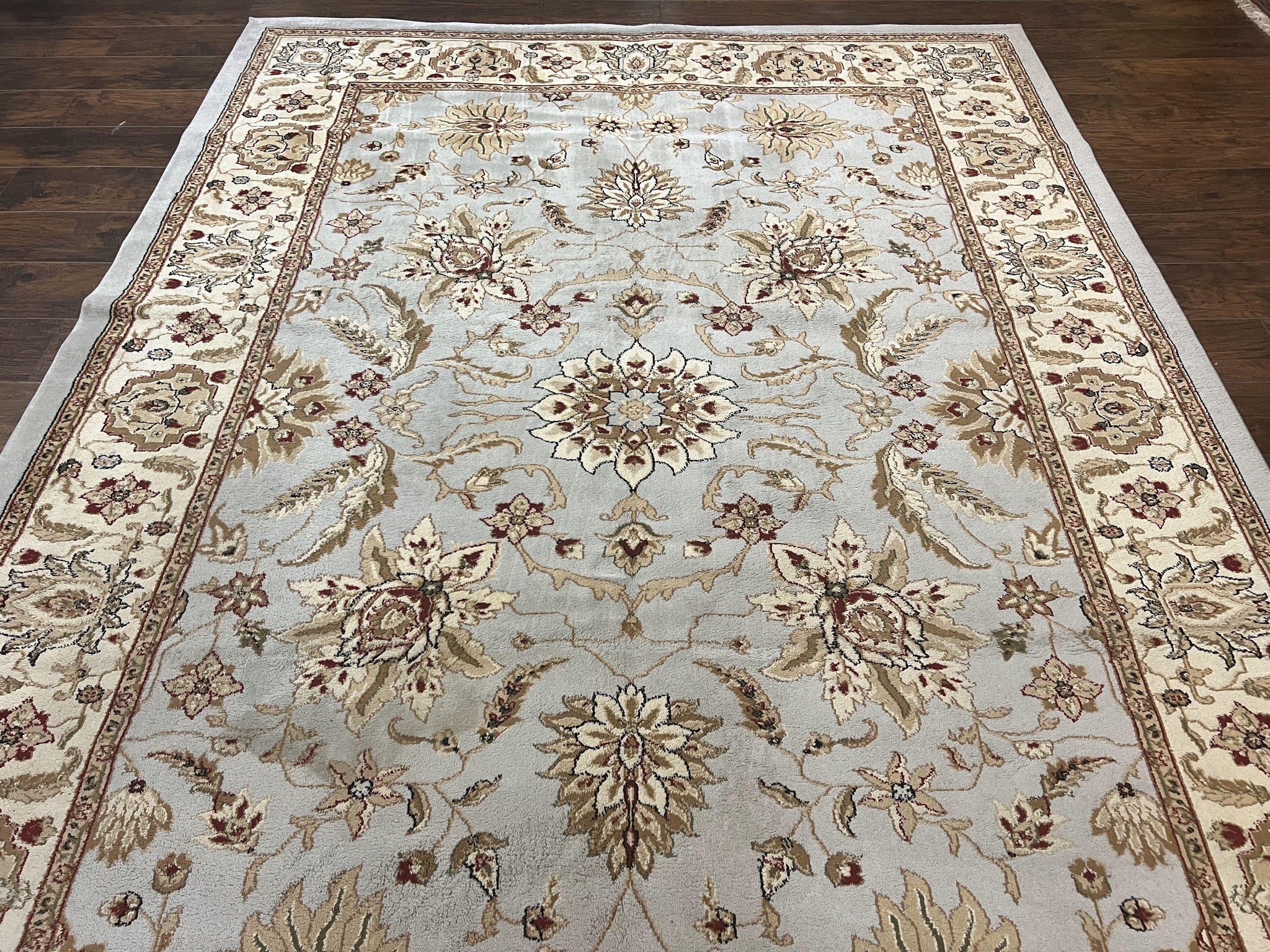 Safavieh Rug 8x11, Lyndhurst Collection, Indoor Outdoor Rug, Floral Allover Oriental Carpet by Jewel Rugs