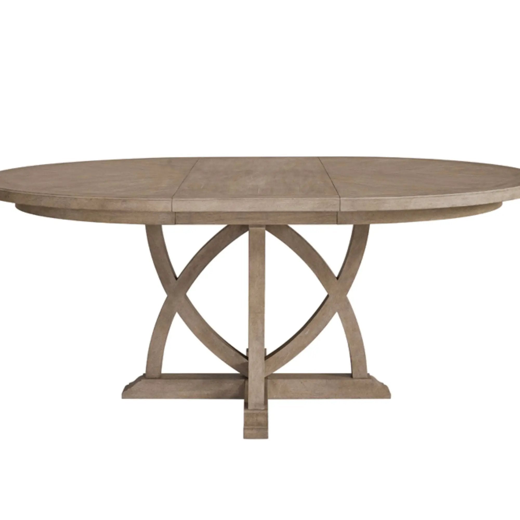 Round Dining Extendable Dining Table - Sand by Unique Piece Furniture