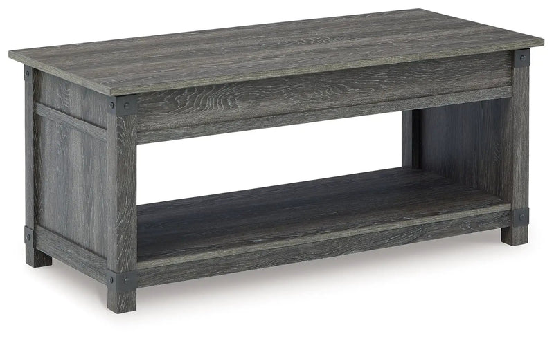 Freedan - Rect Lift Top Cocktail Table - Grayish Brown by Unique Piece Furniture
