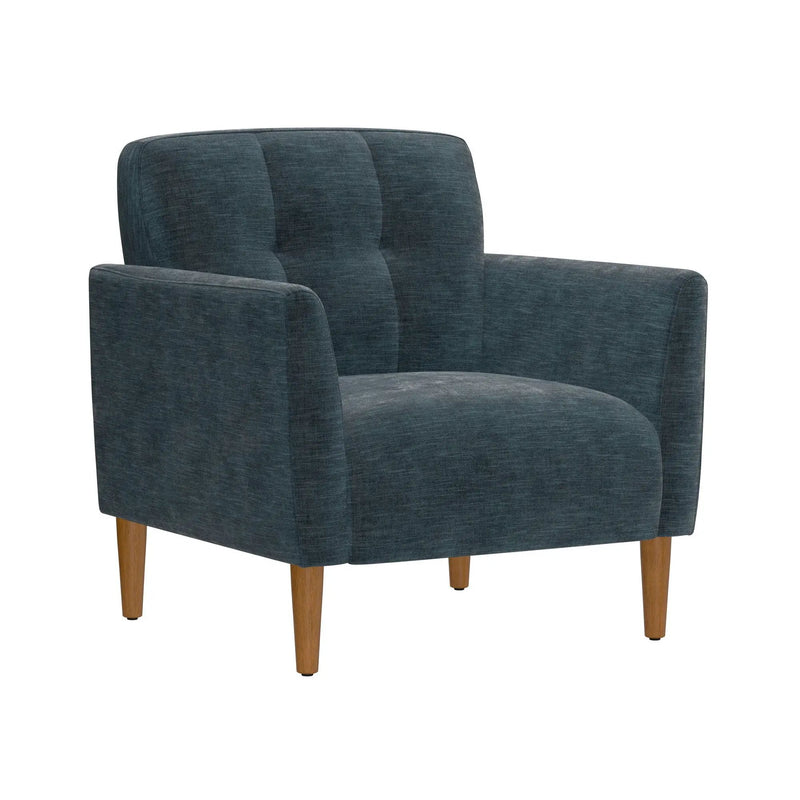 Accent Chair, Transitional - Blue by HouseOfZazla