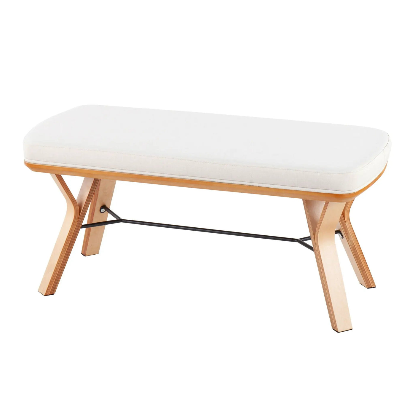 Folia - Mid Century / Modern Bench by HouseOfZazla