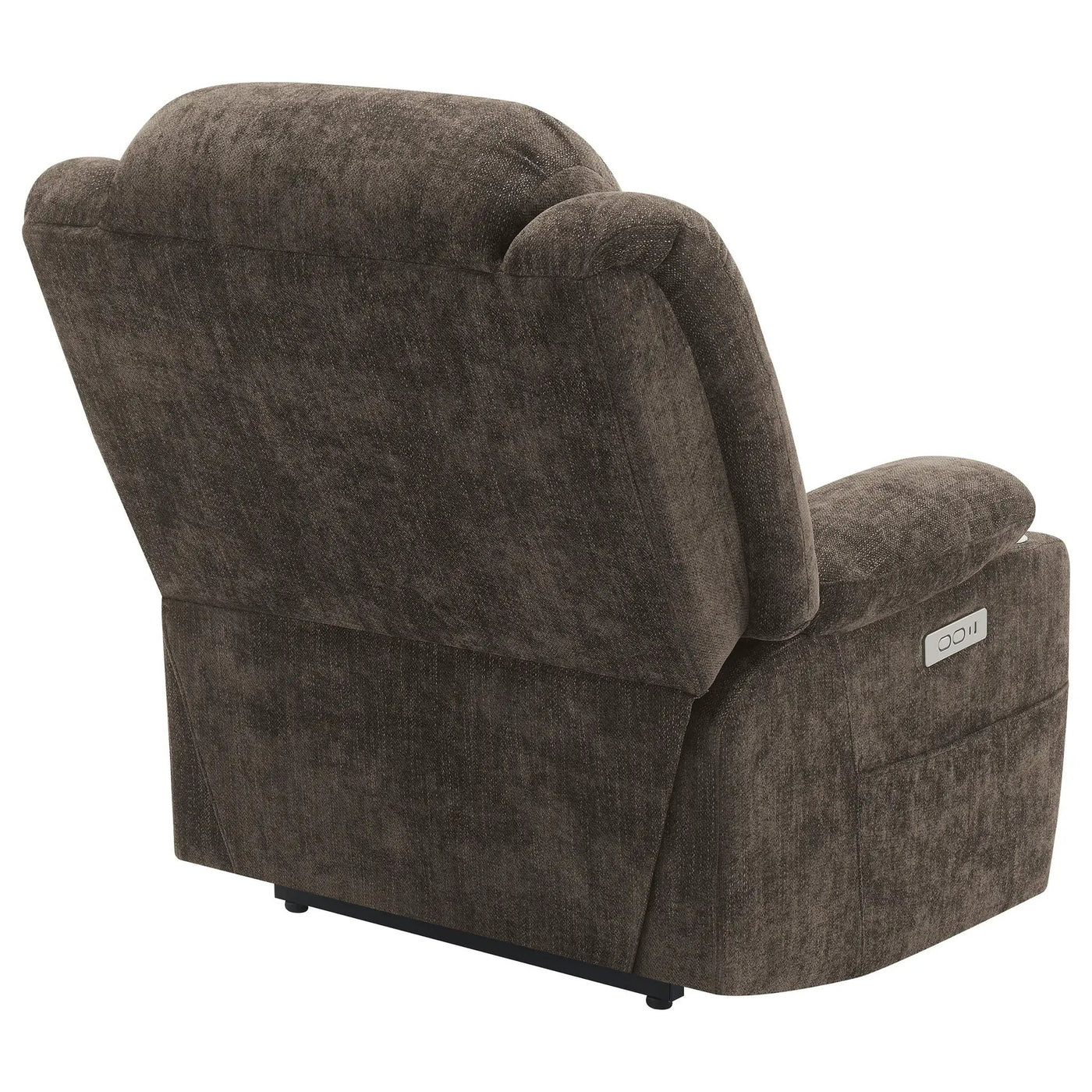 Beca - Upholstered Power Lift Recliner With Cupholders And USB Charging by HouseOfZazla