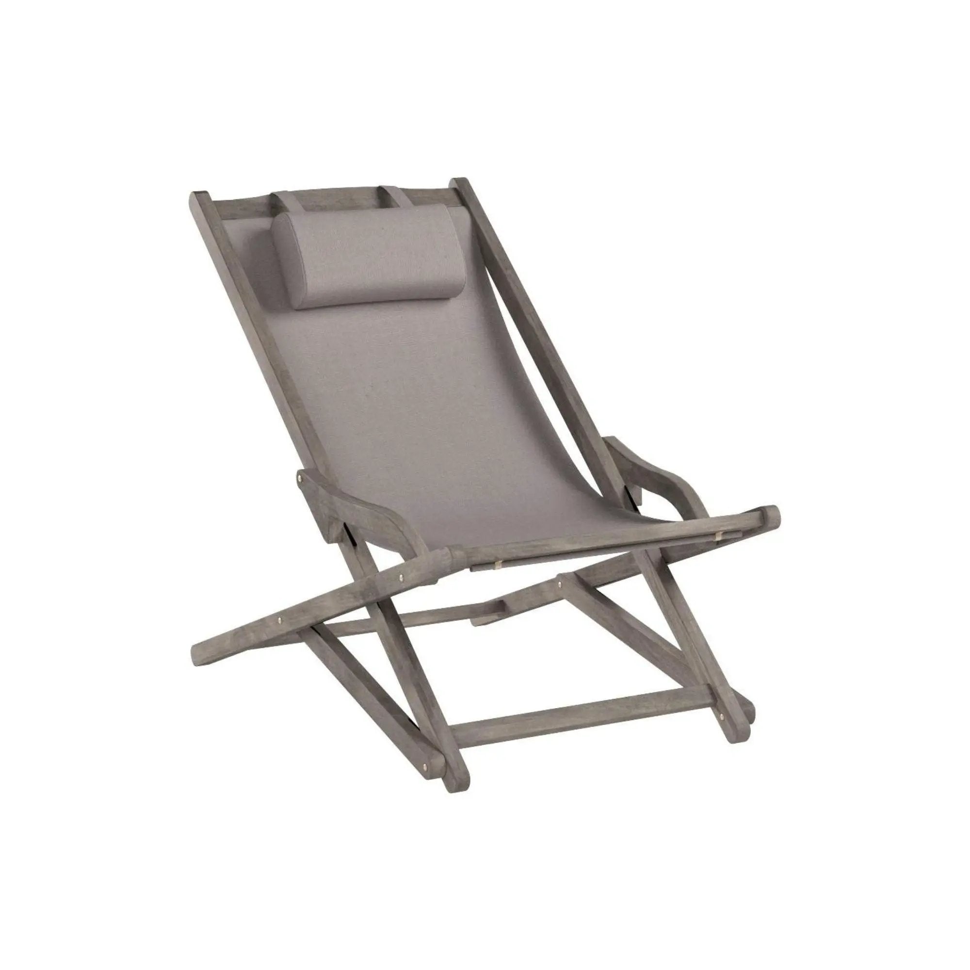 Arcadia Outdoor Sling Chair With Pillow by HouseOfZazla
