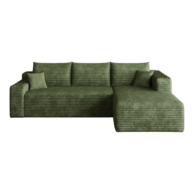 95" Cloud Sectional Sofa by HouseOfZazla