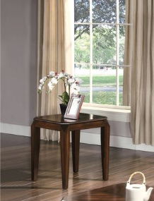 Docila 3-Piece Walnut Table Set with Parquet Tops - Dark Brown, photo 3 of 4