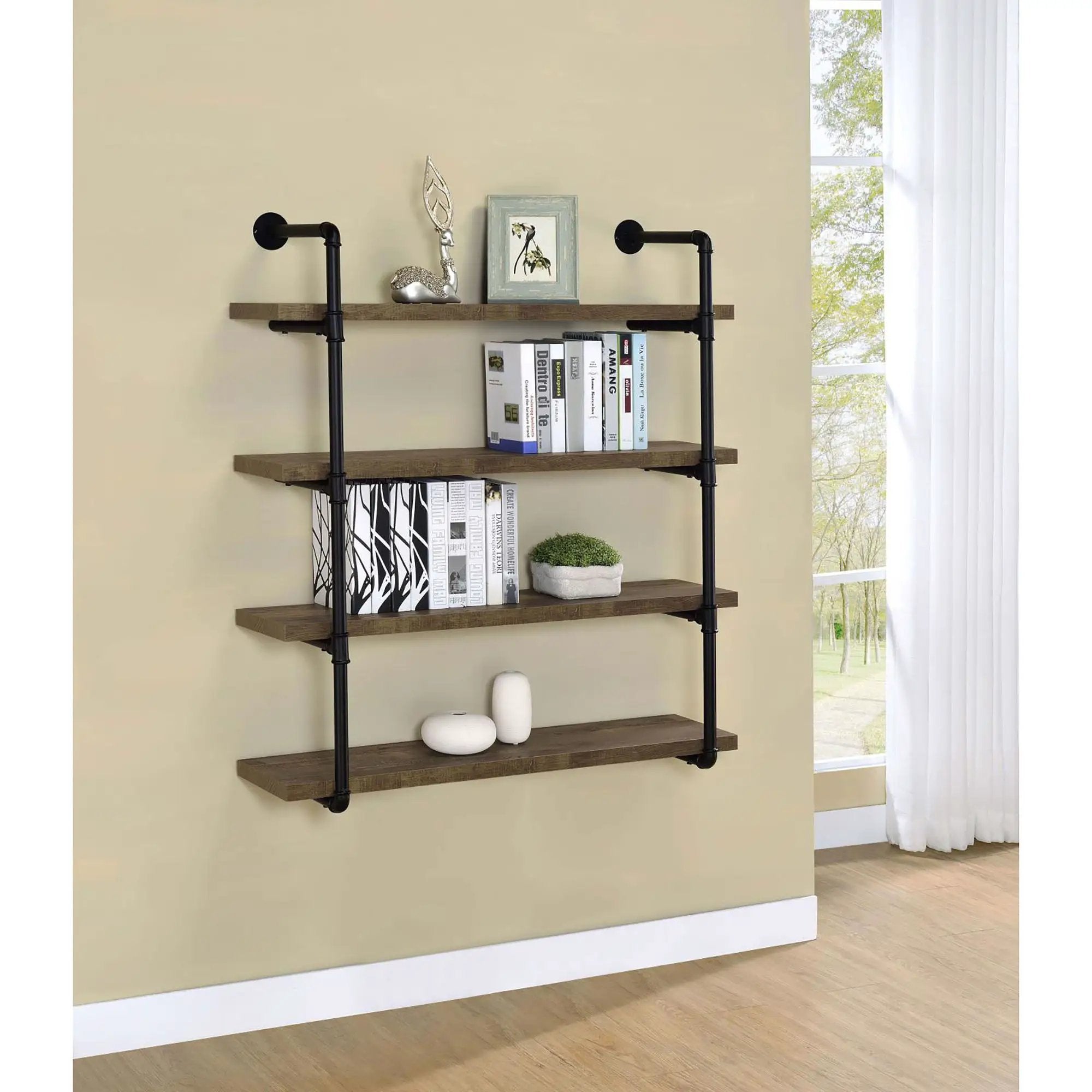 Industrial Design Wall Shelf by HouseOfZazla