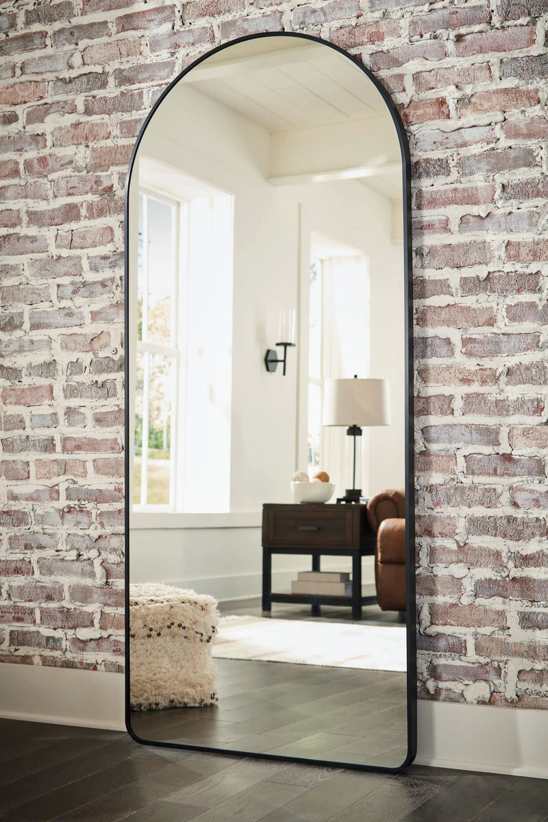 Sethall - Floor Mirror - Black by Unique Piece Furniture
