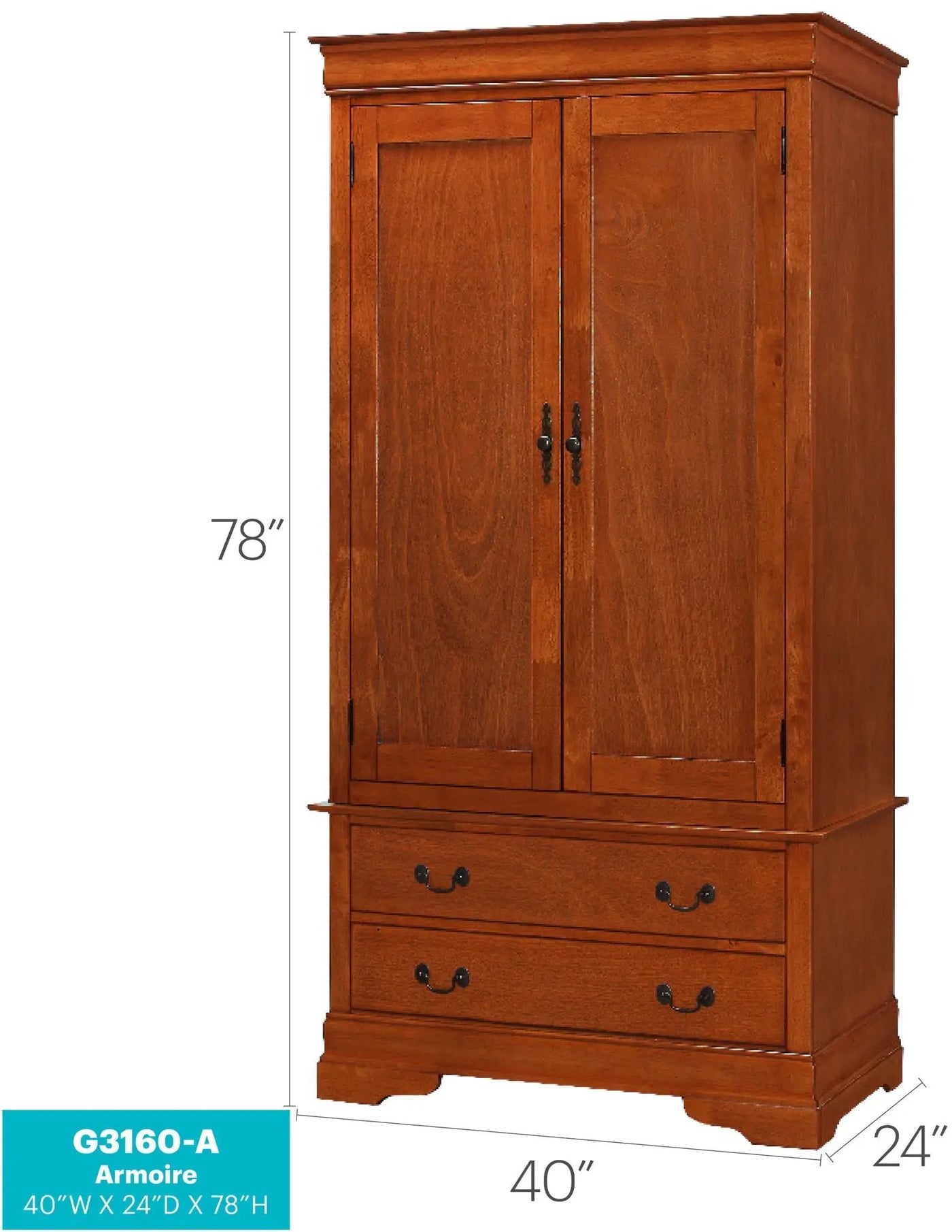 Elegant Traditional Armoire by HouseOfZazla