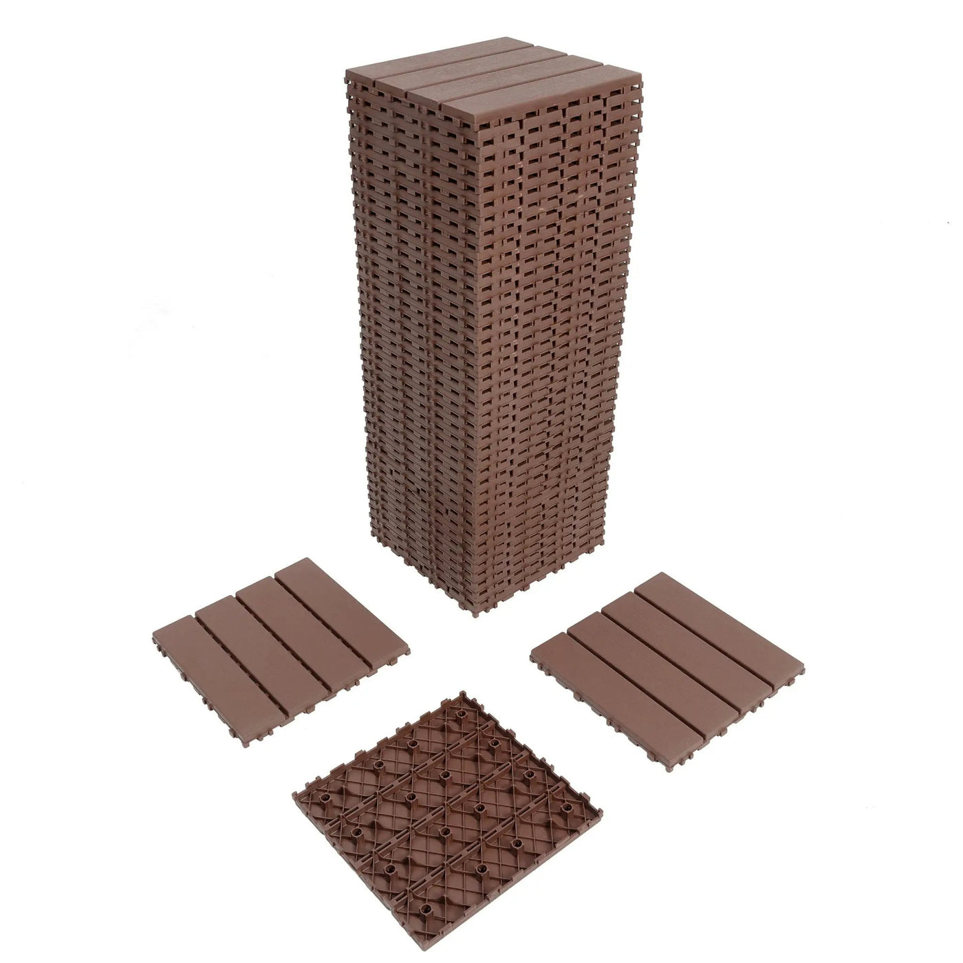 Interlocking Deck Tiles 44 Pack For Backyard by HouseOfZazla