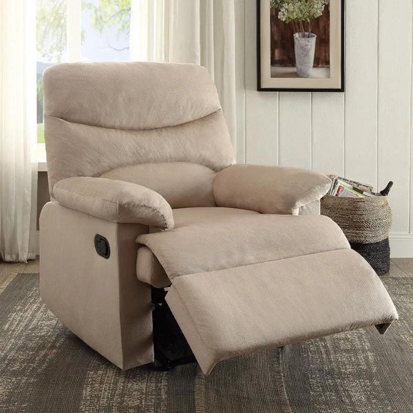 Arcadia - Fauteuil inclinable motorisé - Tissu tissé beige