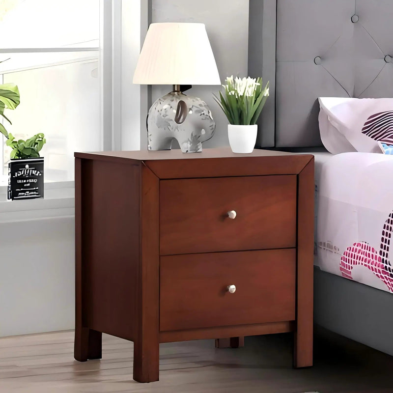 Charming Nightstand With Drawers by Unique Piece Furniture