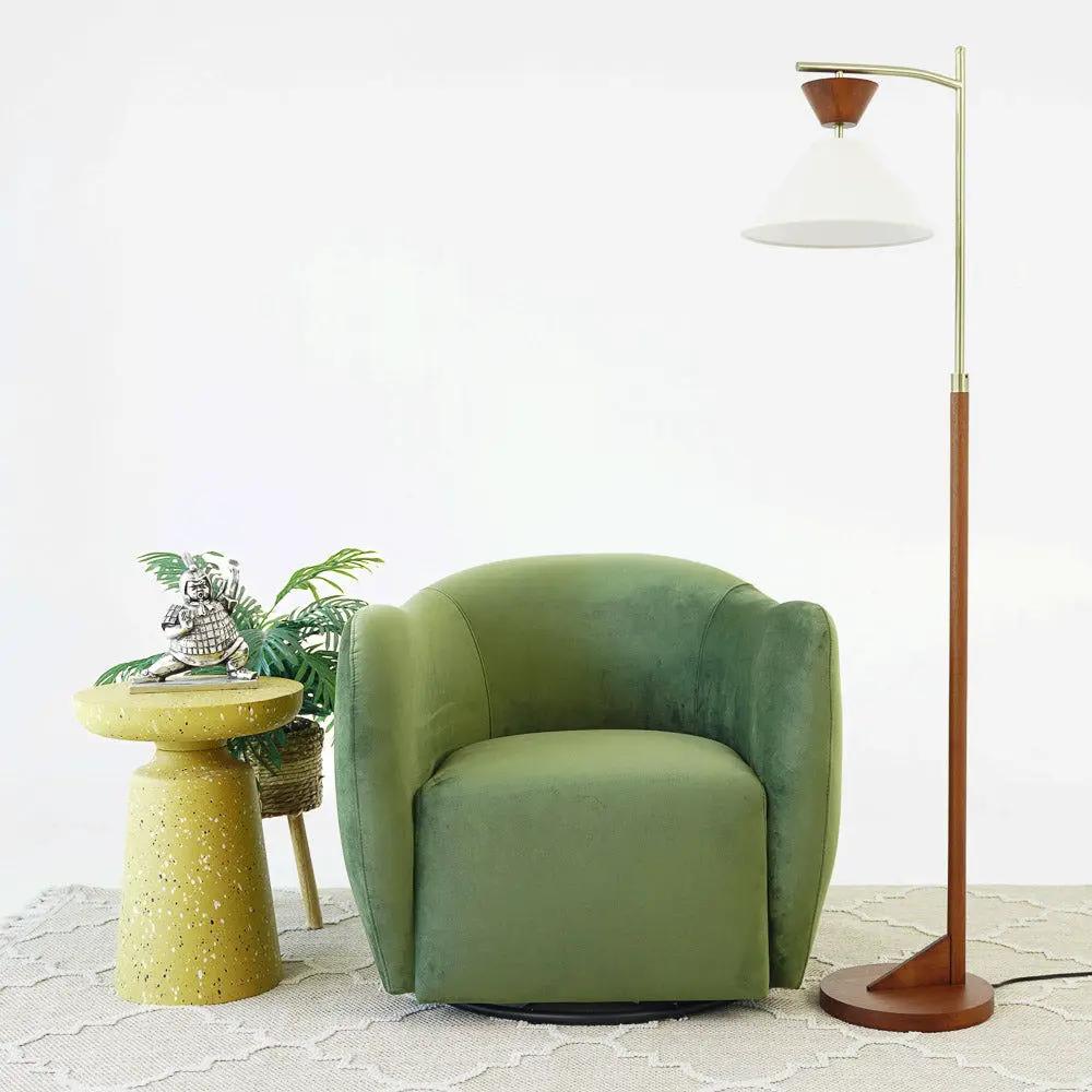 Renee - Swivel Chair - Green by Unique Piece Furniture