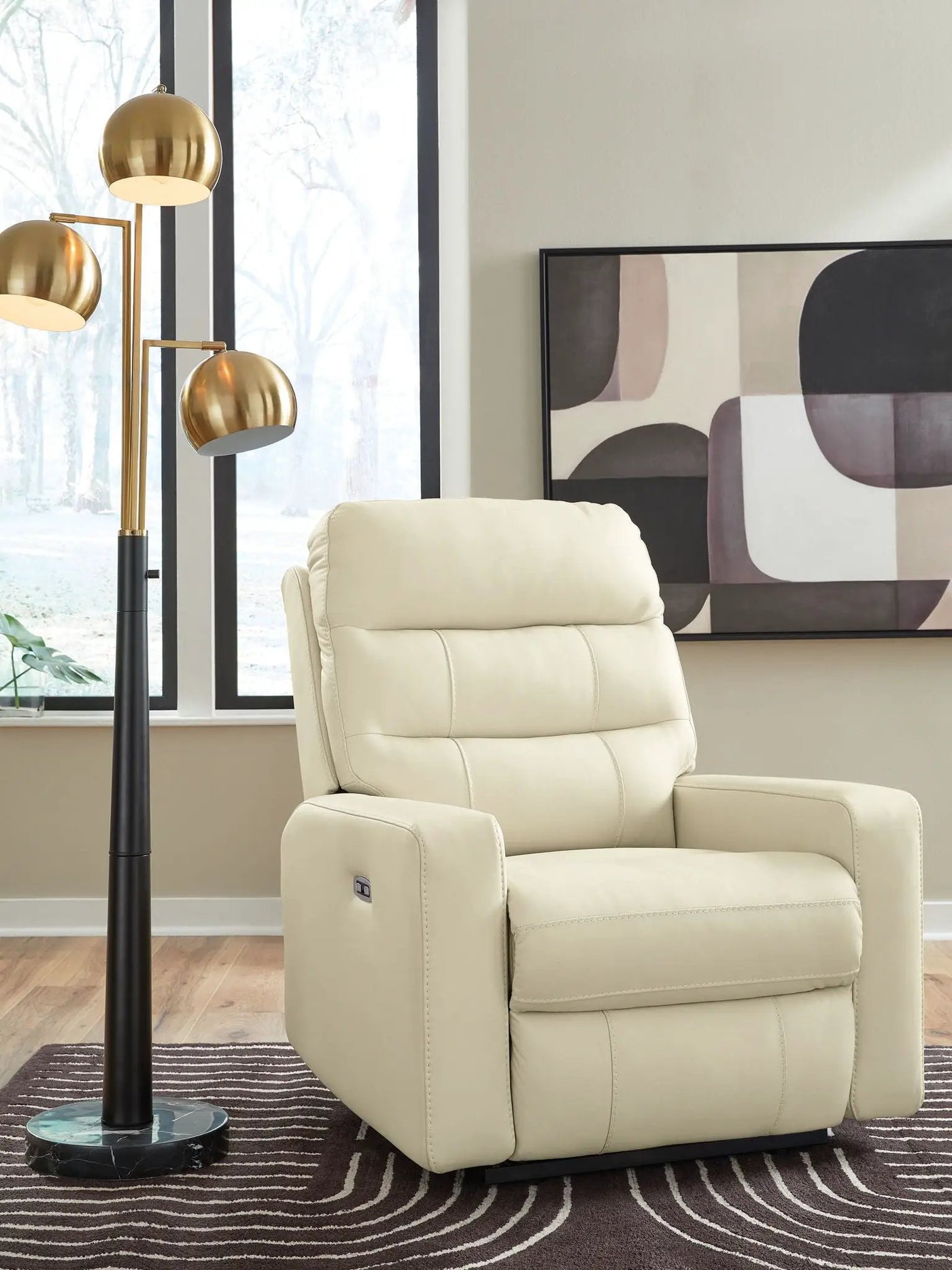 Pennacle Pier - Power Recliner With Adjustable Headrest by Unique Piece Furniture