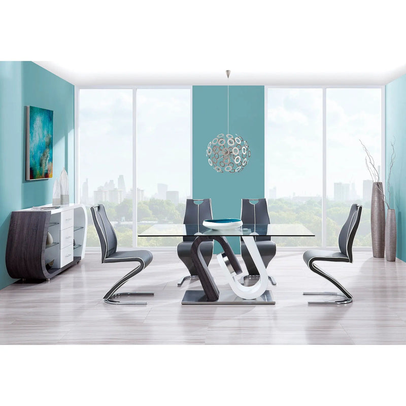Anne - Buffet - White / Gray by Unique Piece Furniture