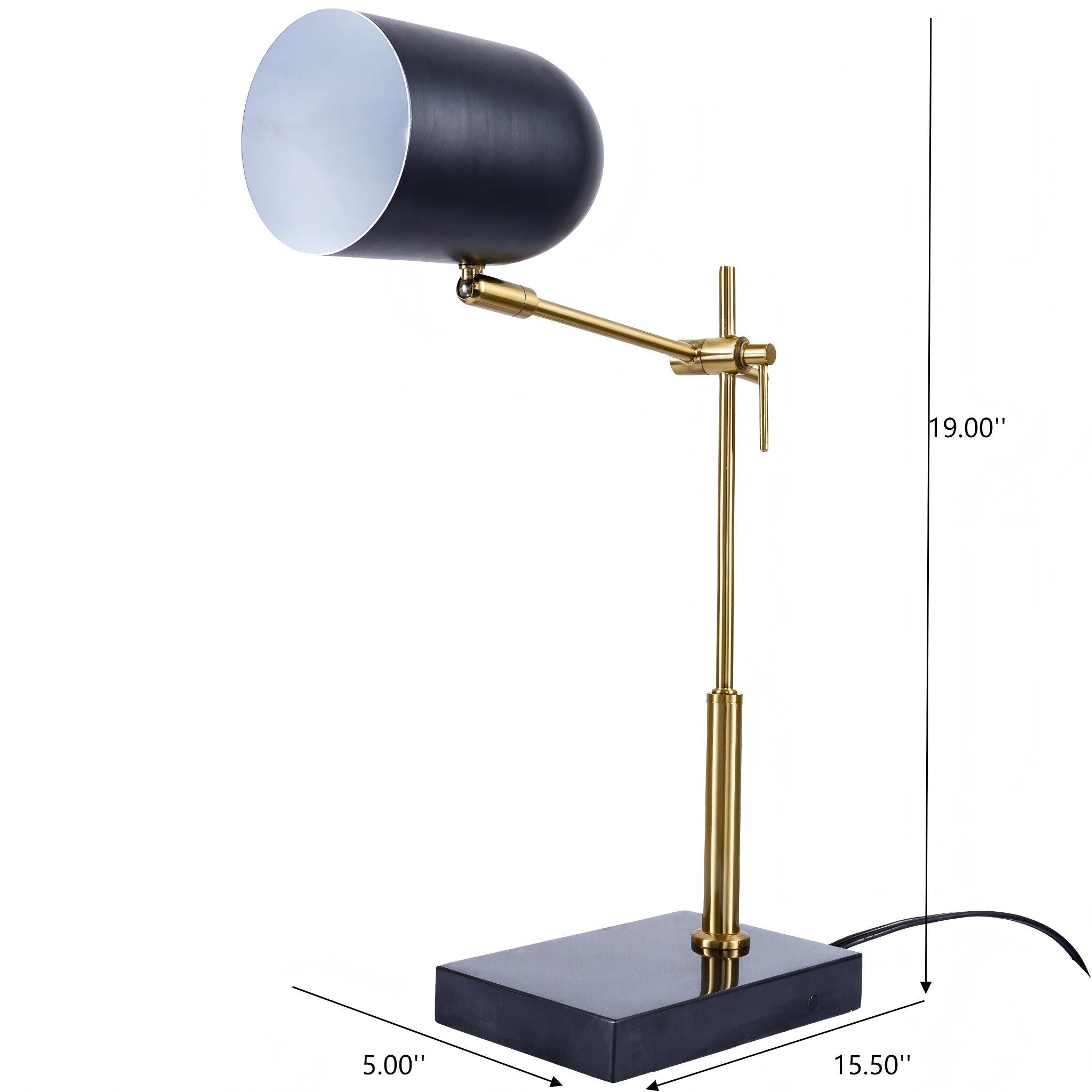 Lumora - Table Lamp - Black by HouseOfZazla