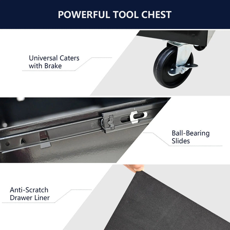 Multifunctional Tool Cart With Wheels And Drawers by HouseOfZazla