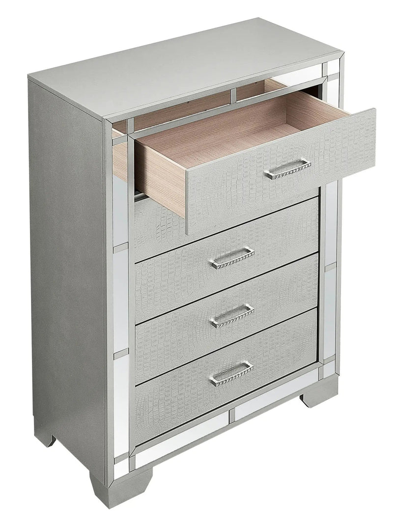 Madison - Chest - Silver Champagne by Unique Piece Furniture