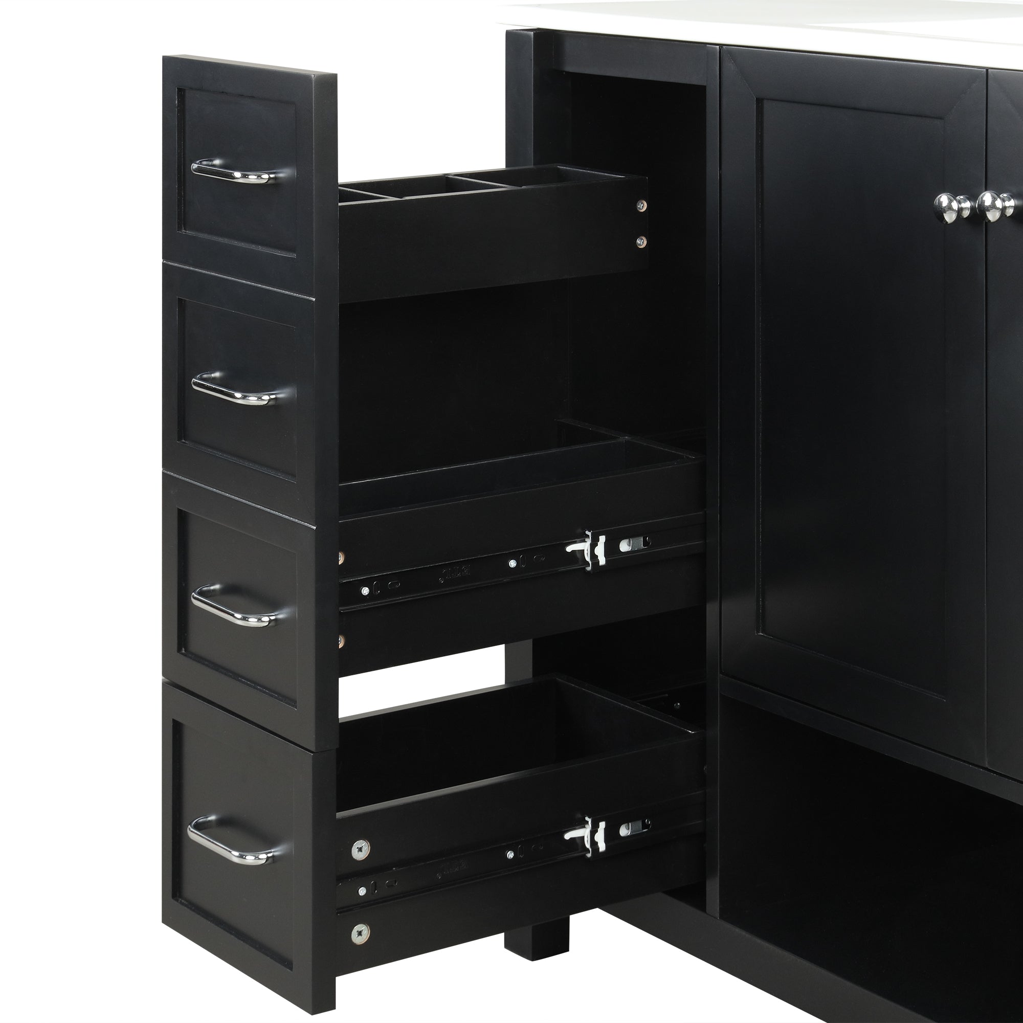 36" Bathroom Vanity with Sink Top and Storage Cabinet by HouseOfZazla