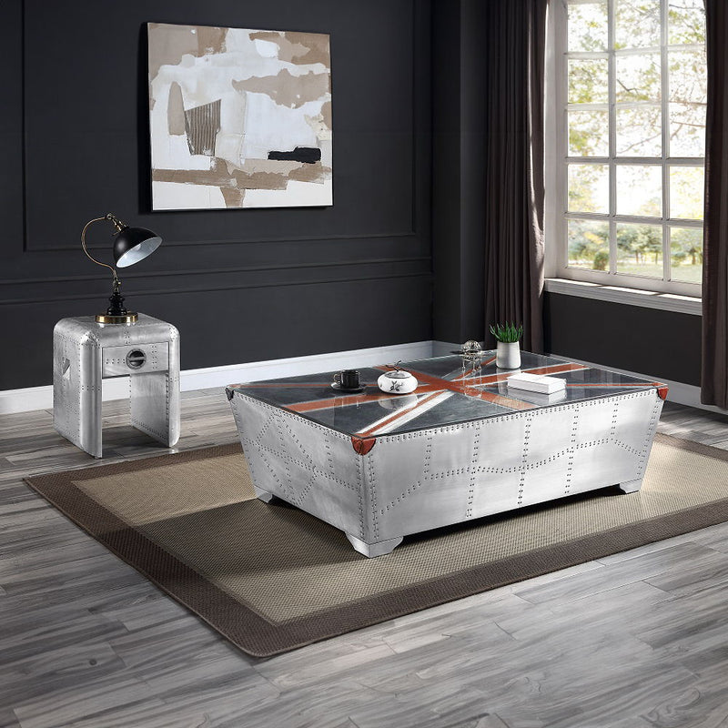 Brancaster - Coffee Table - Aluminum by Unique Piece Furniture