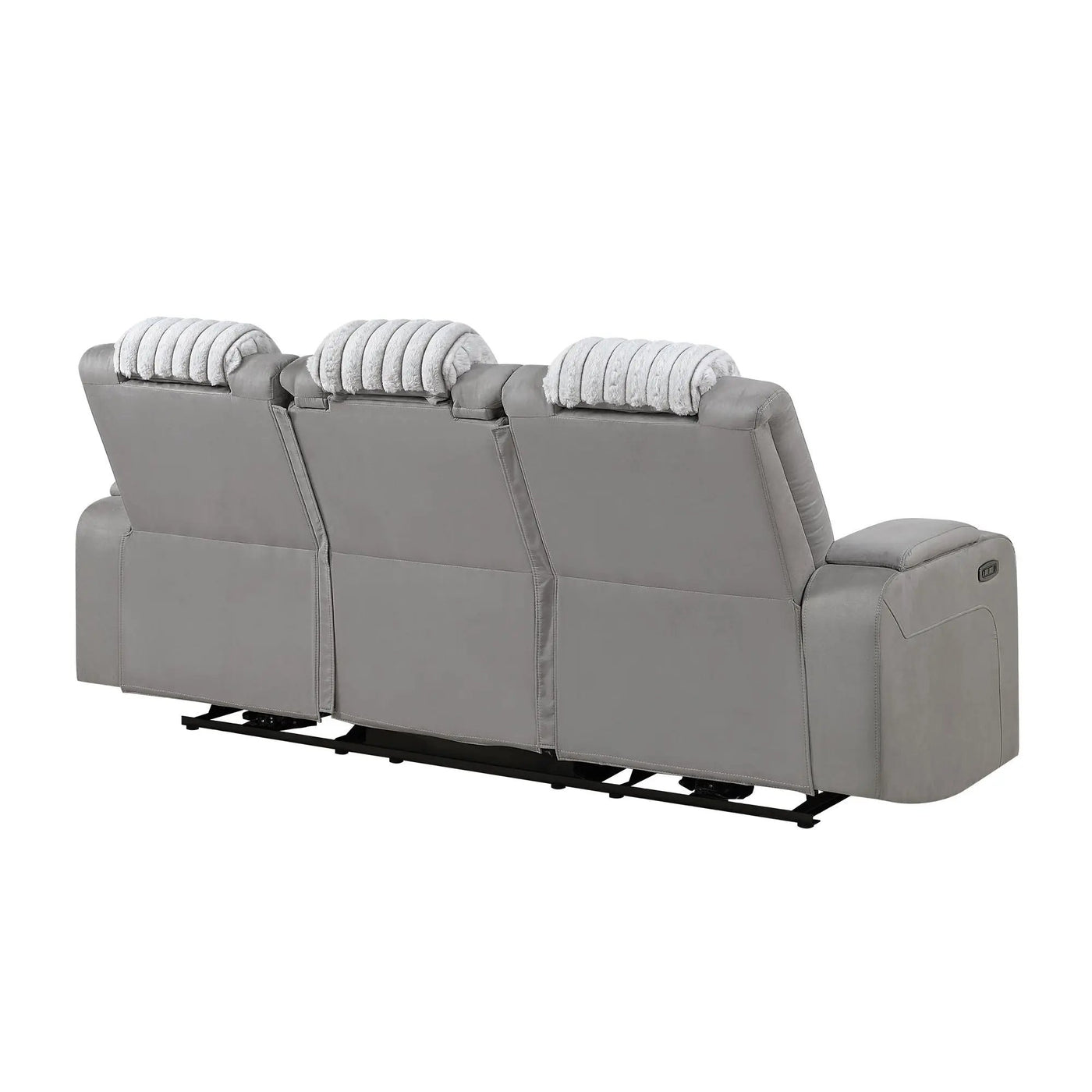 Duran - Power Reclining Sofa With Power Headrest by HouseOfZazla
