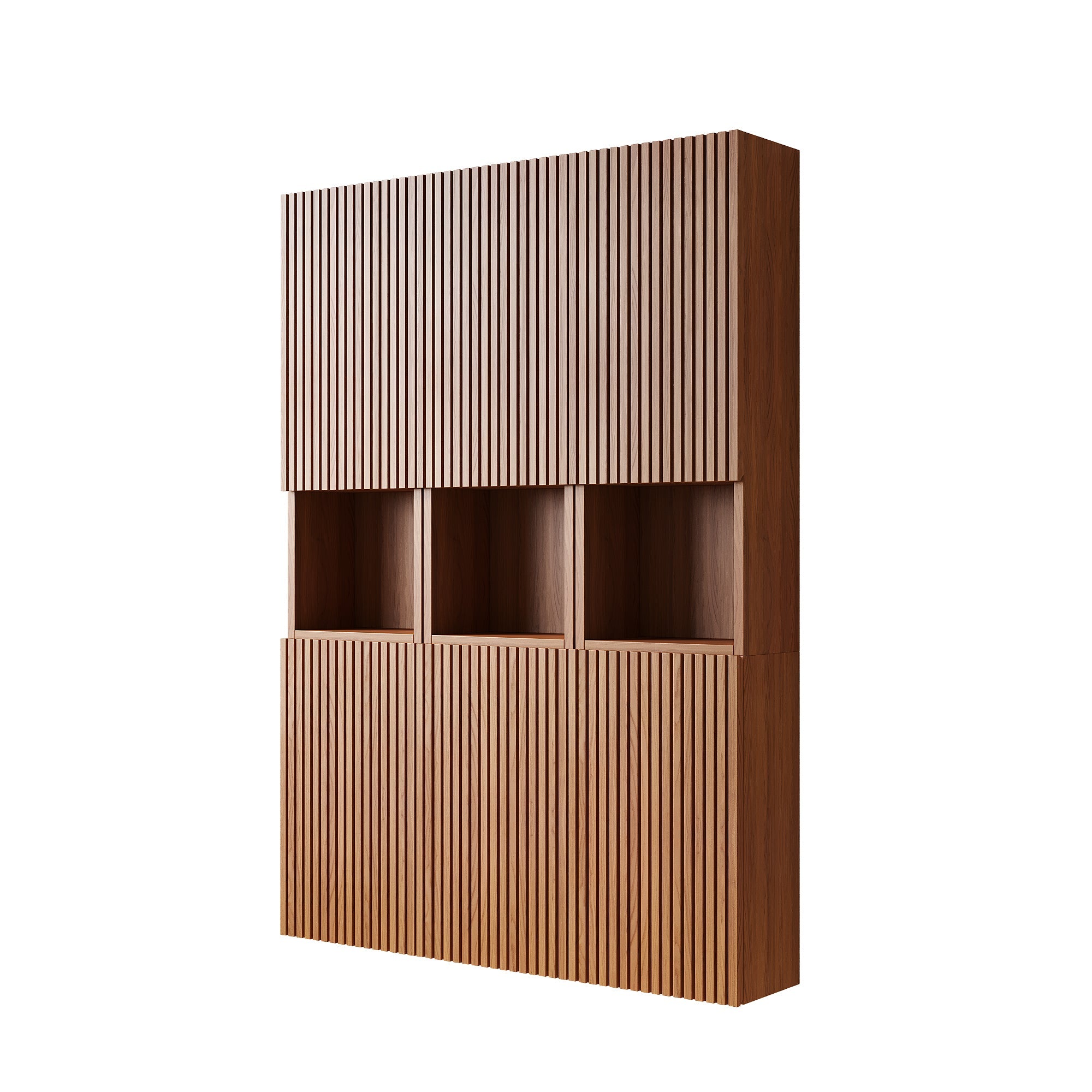 MITCH 41" Bathroom Wall Mounted Cabinet with 6 Doors by HouseOfZazla