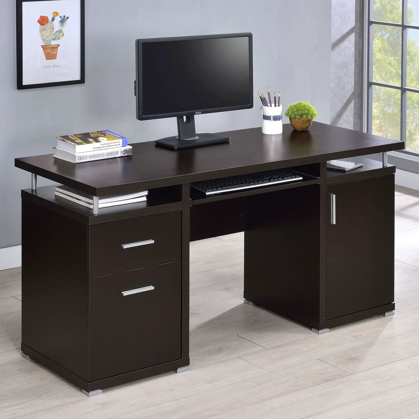 Rochelle - 2 Drawer Office Desk by HouseOfZazla