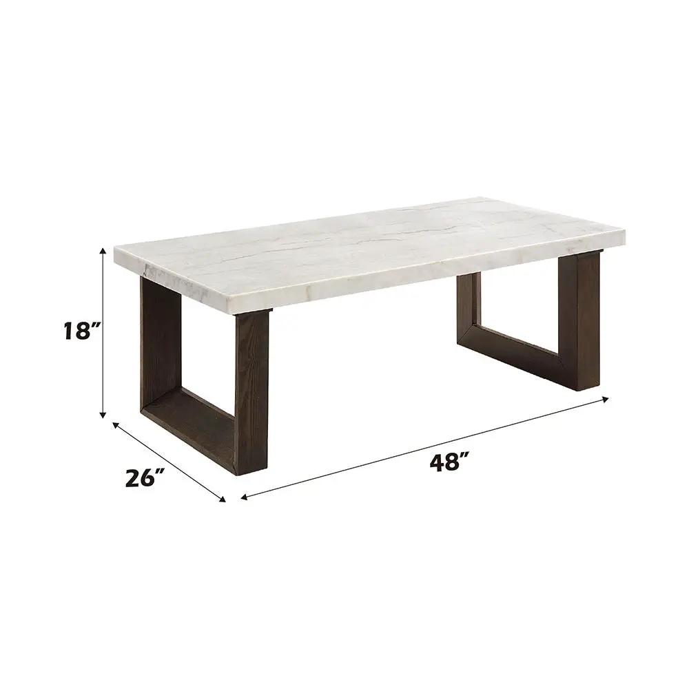 Edwyn - Table With Marble Top by Unique Piece Furniture