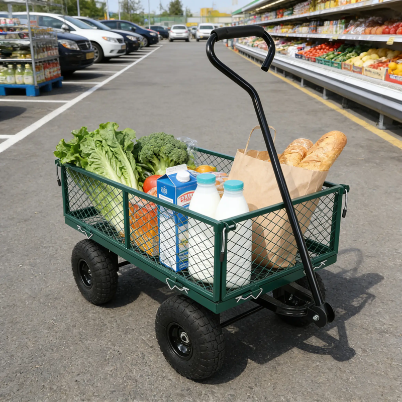 Wagon Cart Garden Cart by HouseOfZazla