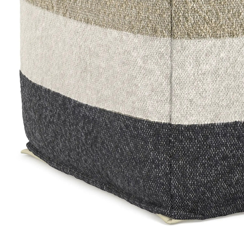 Clay - Square Pouf, Upholstered by HouseOfZazla