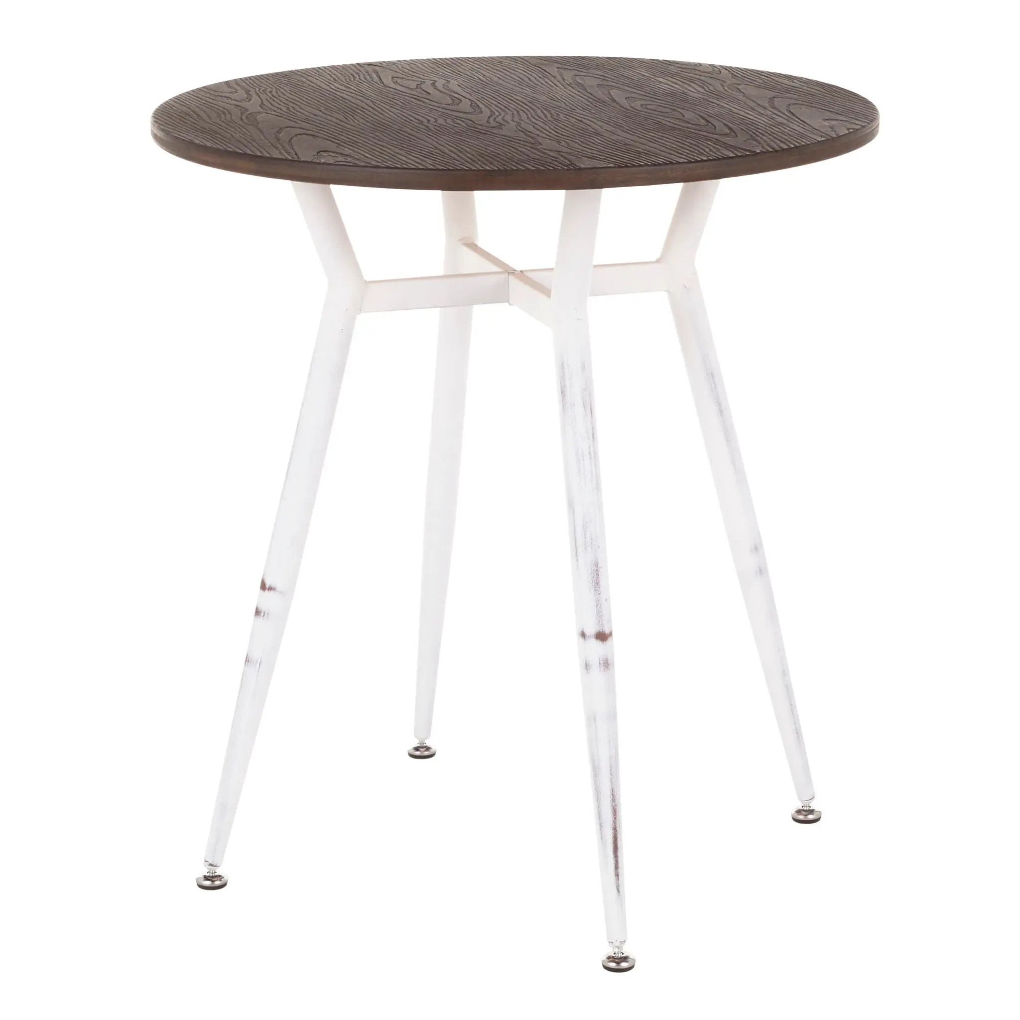 Clara - Industrial Round Dinette Table by Unique Piece Furniture