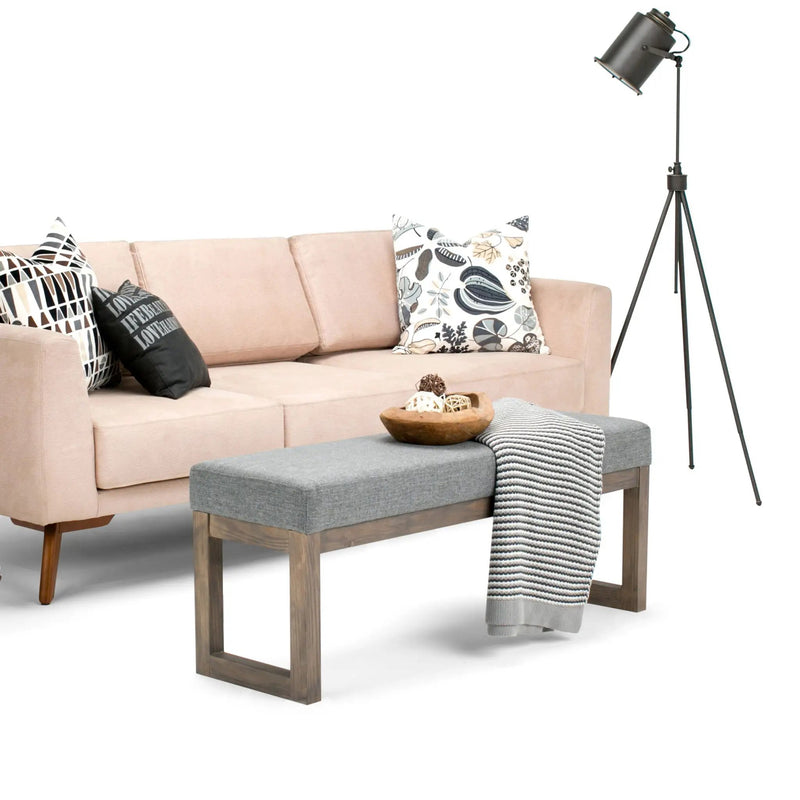 Milltown - Upholstered Ottoman Bench by HouseOfZazla