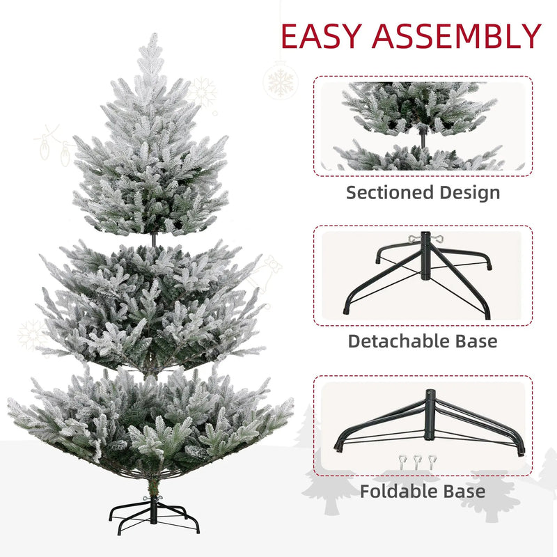 HOMCOM 6 Foot Artificial Christmas Tree by HouseOfZazla
