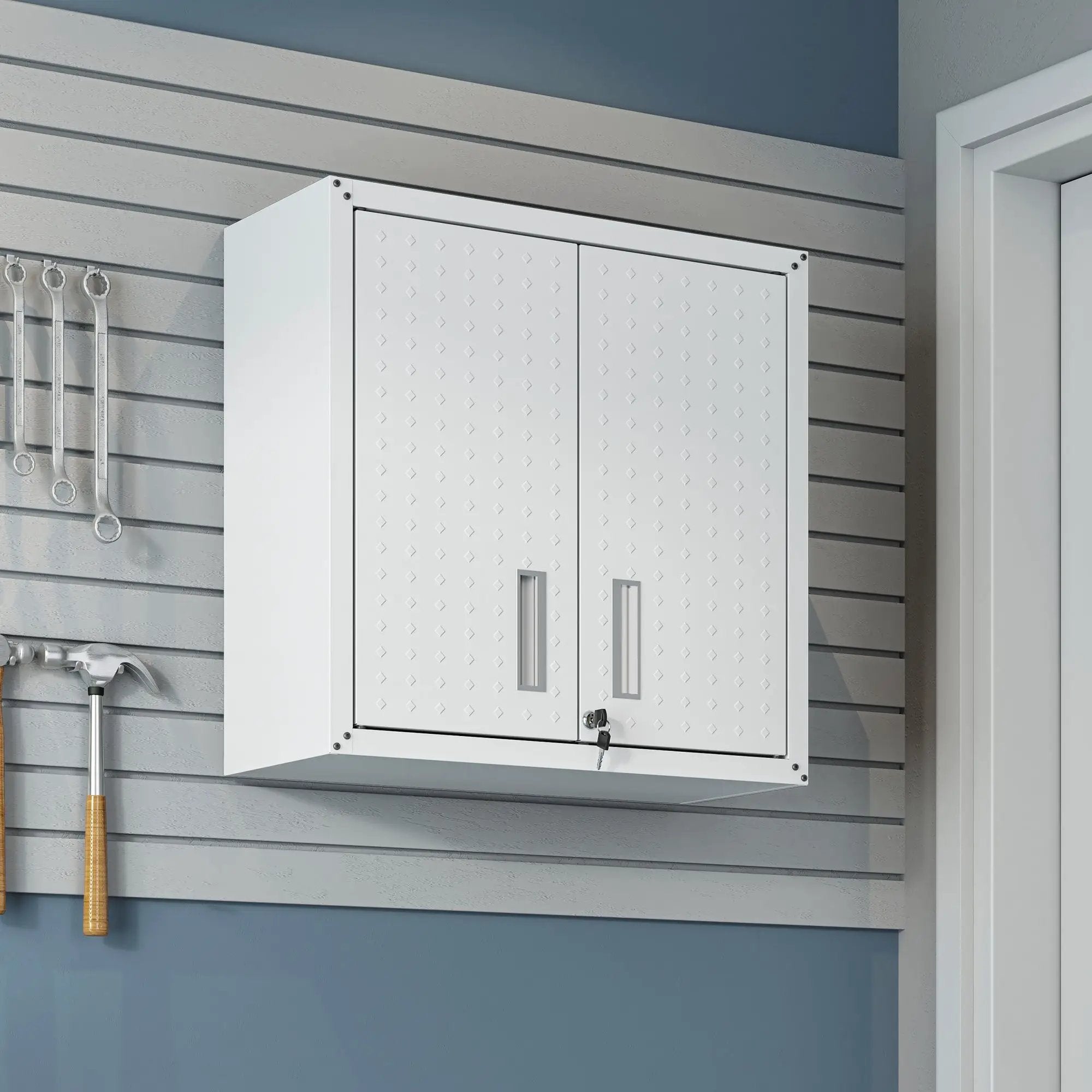 Fortress - Floating Garage Cabinet by HouseOfZazla
