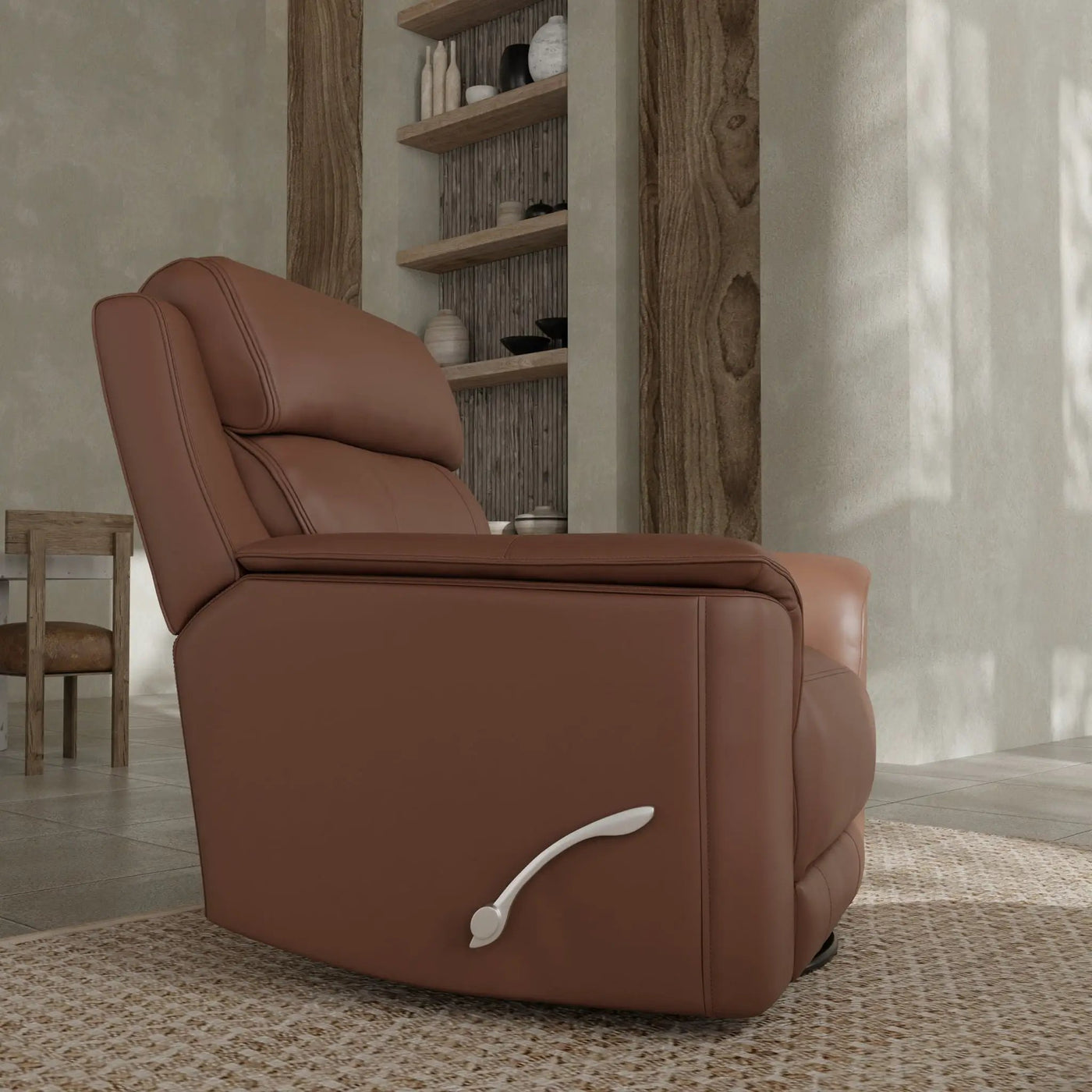 Oslo - Manual Swivel Glider Recliner by HouseOfZazla