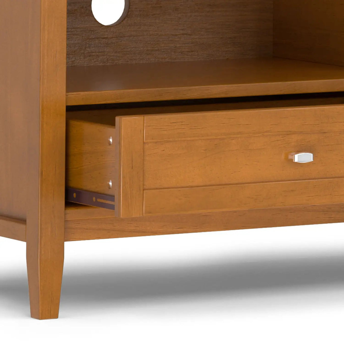 Warm Shaker - Handcrafted Low TV Media Stand by HouseOfZazla