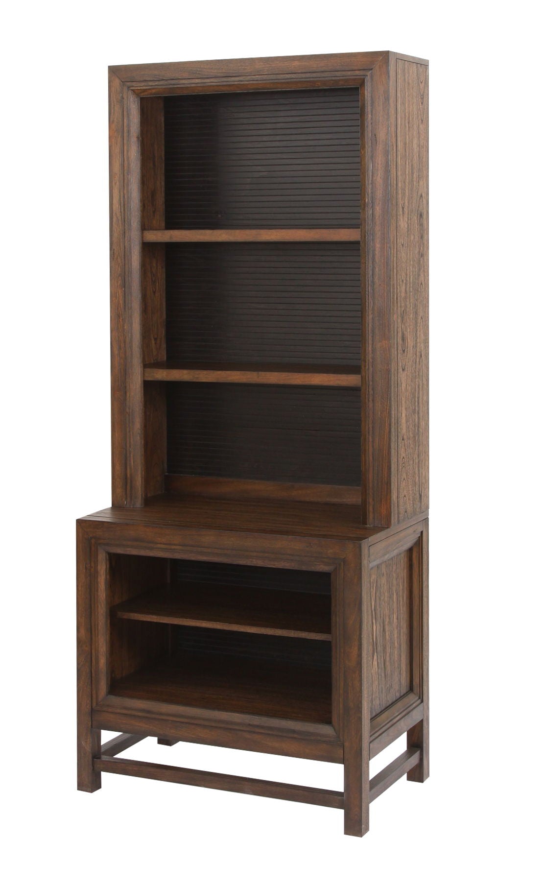 Bookcase Pier, 2 Tone - Brown by HouseOfZazla