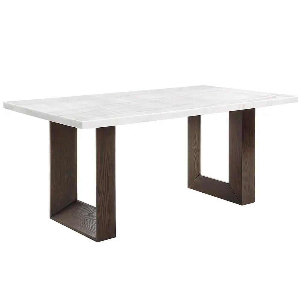 Edwyn - Dining Table With Marble Top by Unique Piece Furniture