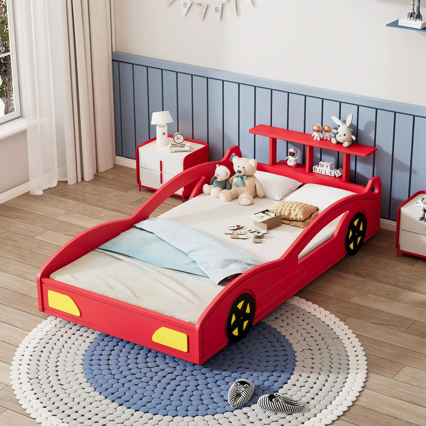 Race Car Platform Bed & Wheels by HouseOfZazla